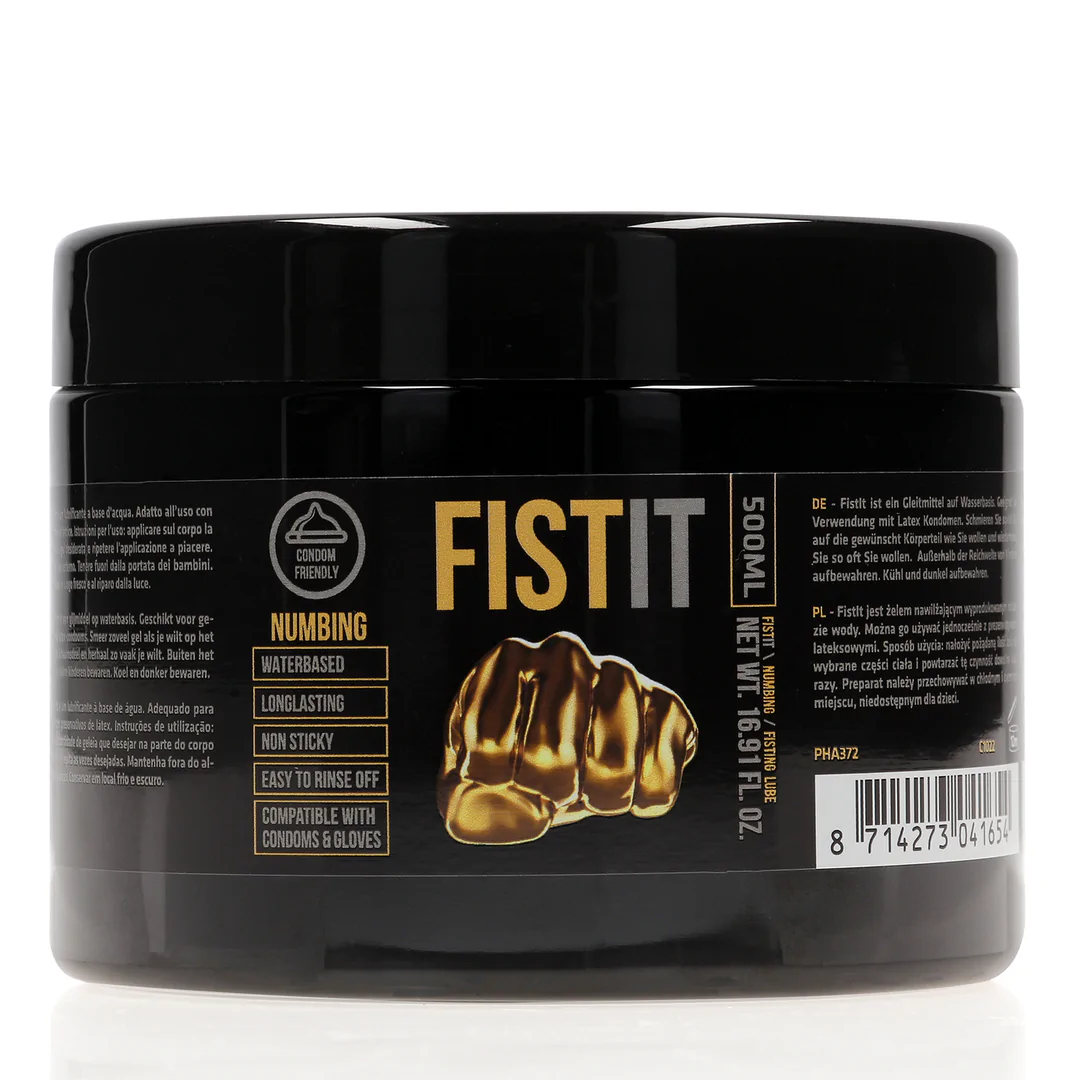 Fist-It Black Label Lubrificante extra denso a base d'acqua - 500 ml