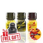 3x Rush Turbo 10ml