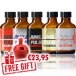 5 x Jungle Pulse 25ml + Gratis Vortex Power Sniffer