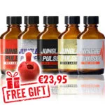 5 x Jungle Pulse 25ml + Gratis Vortex Power Sniffer