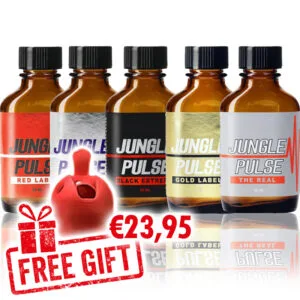 5 x Jungle Pulse 25ml + Gratis Vortex Power Sniffer