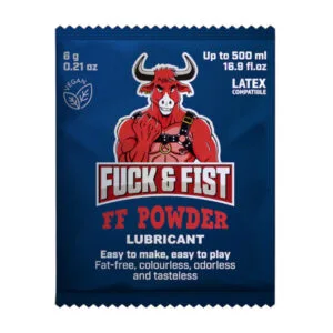 Fuck & Fist FF Zakje Glijmiddel Poeder 6g
