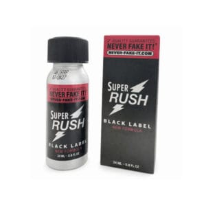 Home Nieuw 5 Super Rush Black label New Formula 24ml Poppers